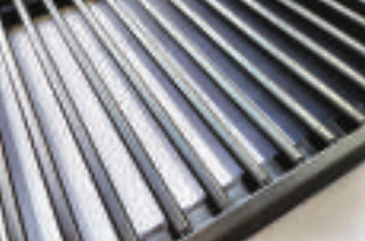 Решітка конвектора U-CON 230 Метал Premium Графіт