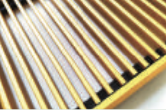 Решітка конвектора U-CON 230 Метал Premium Золото