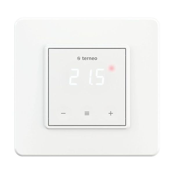 Terneo S білий, терморегулятор цифровий, сенсорний