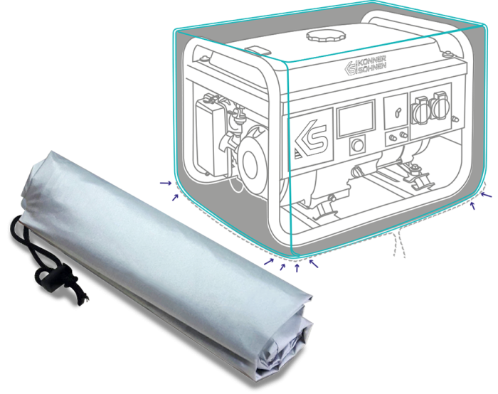 Чохол для генератора KS Cover 20 Konner&Sohnen