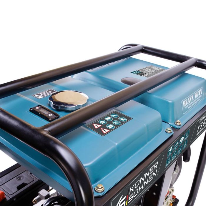 Дизельний генератор 5,5 кВт Konner & Sohnen KS 6102HDE (EURO II)