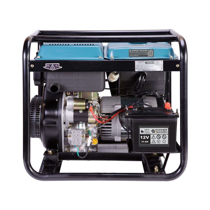 Дизельний генератор 6,5 кВт KS 8100HDE (EURO V)