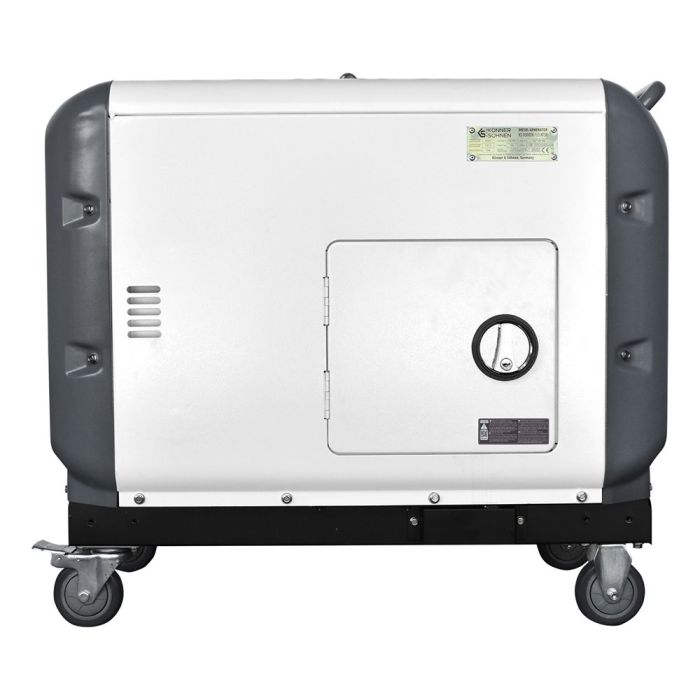 Дизельний генератор пересувний 7,5 кВт Konner & Sohnen KS 9300DE-1/3 ATSR
