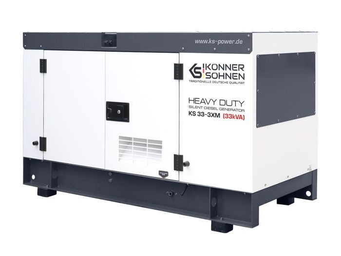 Дизельна трифазна електростанція 33 кВА Konner & Sohnen KS 33-3XM