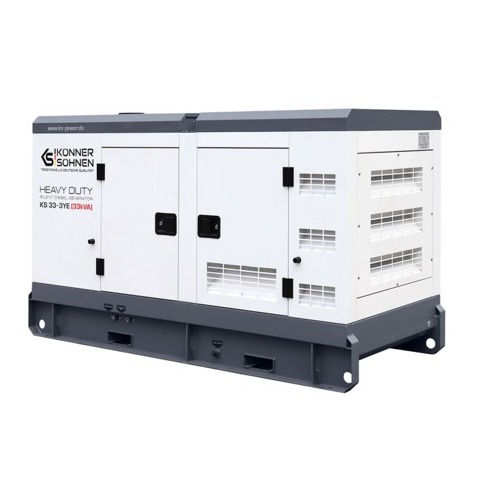Дизельна трифазна електростанція 33кВА Konner & Sohnen KS 33-3YE