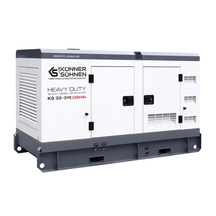 Дизельна трифазна електростанція 33кВА Konner & Sohnen KS 33-3YE