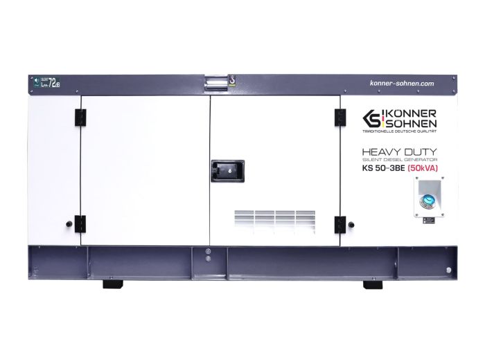 Дизельна електростанція 50 кВА Konner & Sohnen KS 50-3BE трифазна Дизельна електростанція 50 кВА Konner & Sohnen KS 50-3BE трифазна