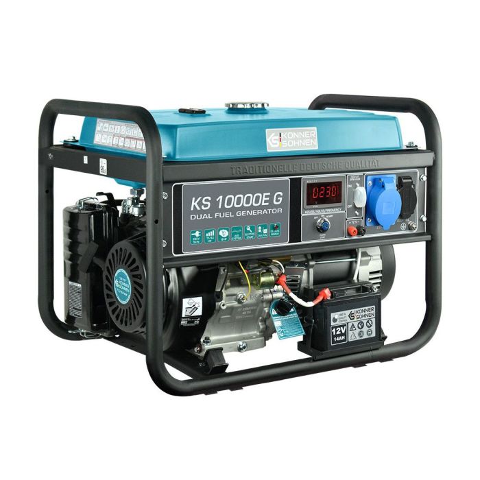 Газобензиновий генератор 8 кВт Konner & Sohnen KS 10000E G