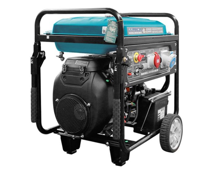 Бензиновий двоциліндровий генератор 11 кВт Konner & Sohnen KS 15-1E 1/3 ATSR