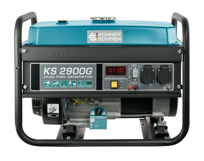 Газобензиновий генератор 2.9 кВт Konner & Sohnen KS 2900G