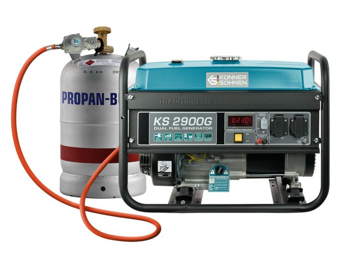 Газобензиновий генератор 2.9 кВт Konner & Sohnen KS 2900G