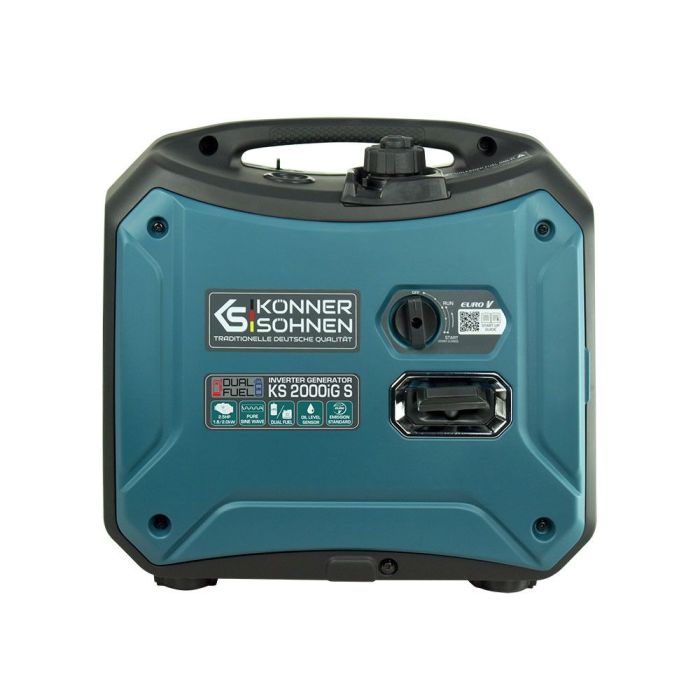 Інверторний газобензиновий генератор 2 кВт Konner & Sohnen KS 2000iG S