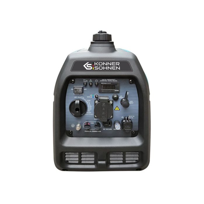 Інверторний газобензиновий генератор 3,1 кВт Konner & Sohnen KS 3100iG S