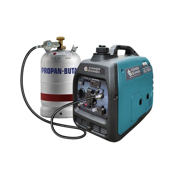 Інверторний газобензиновий генератор 3,1 кВт Konner & Sohnen KS 3100iG S