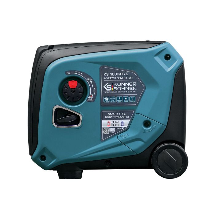 Інверторний газобензиновий генератор 4 кВт Konner & Sohnen KS 4000iEG S