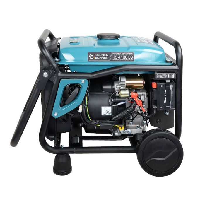 Інверторний газобензиновий генератор 4 кВт Konner & Sohnen KS 4100iEG