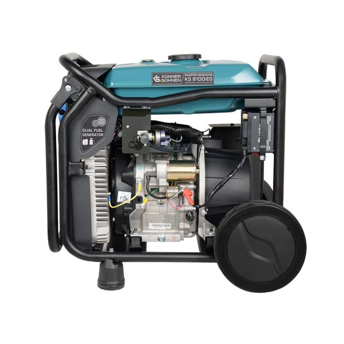 Інверторний газобензиновий генератор 8 кВт Konner & Sohnen KS 8100iEG
