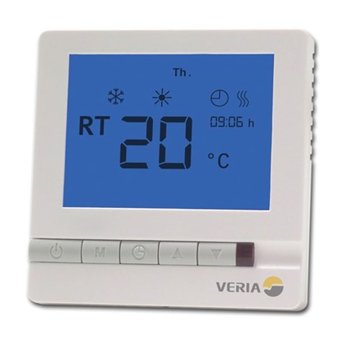 Veria Control T45, терморегулятор програмований, тижневий