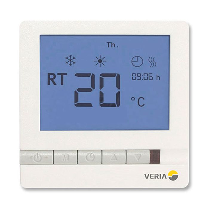 Veria Control T45, терморегулятор програмований, тижневий