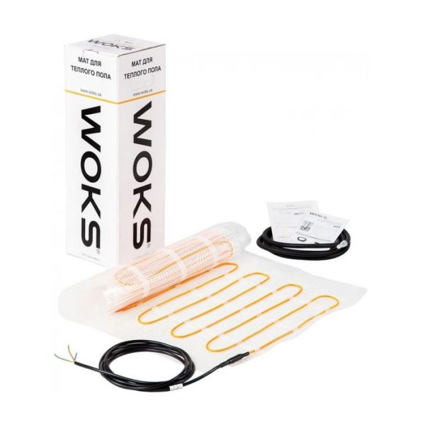 WoksMat 160, комплект 14 м2, 2240 Вт, двожильний нагрівальний мат